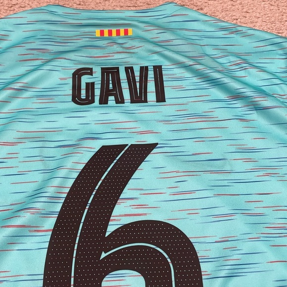 Men's Nike Gavi Barcelona Third Jersey 23/24 NWT size L - Picture 6 of 6